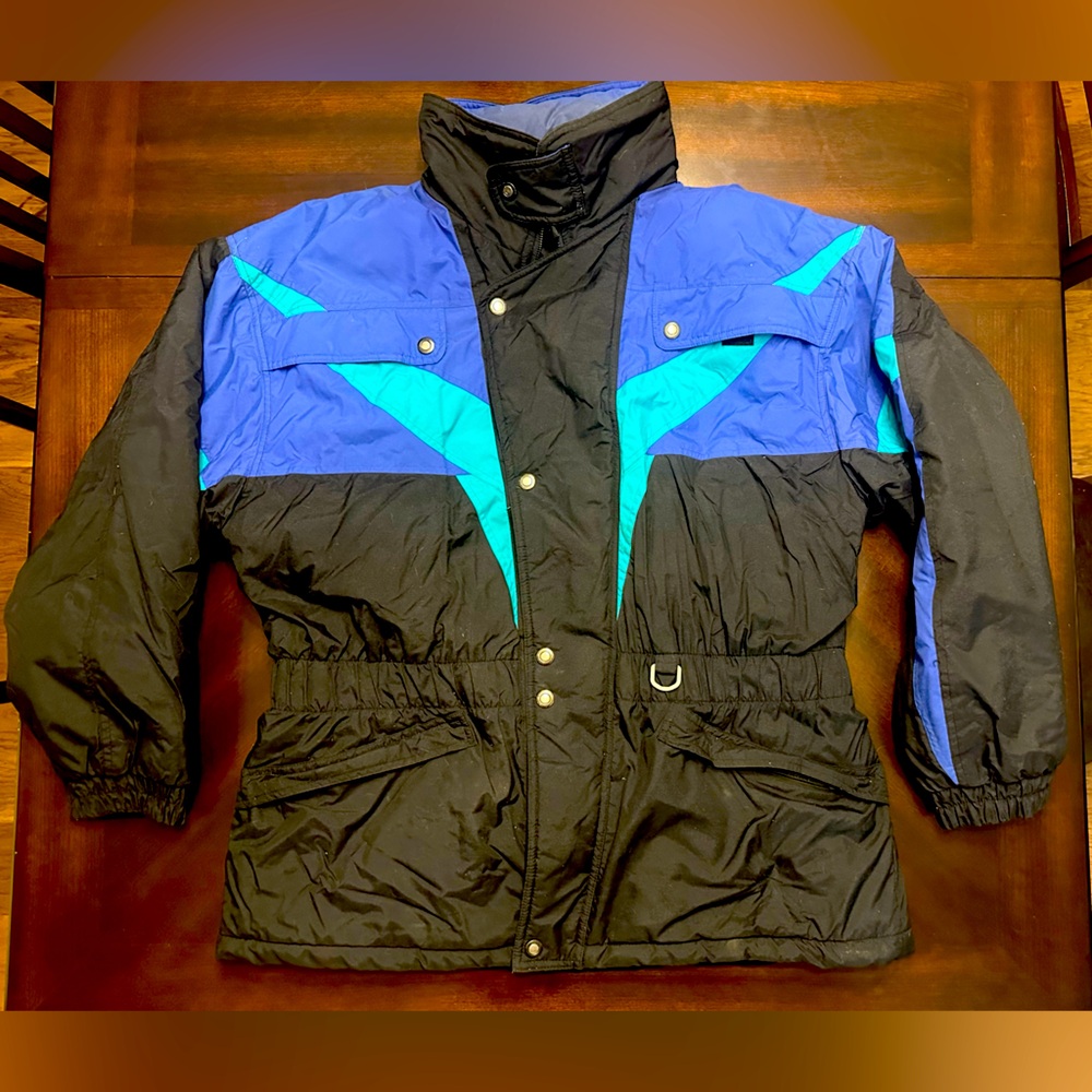 Retro St John’s Bay Colorblock Ski Jacket